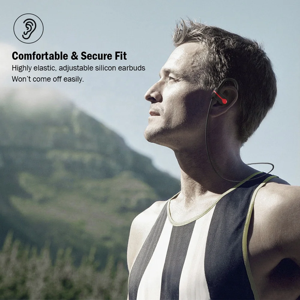 Fashionable Colorful Bluetooths Ipx7 Waterproof Wireless Headphone