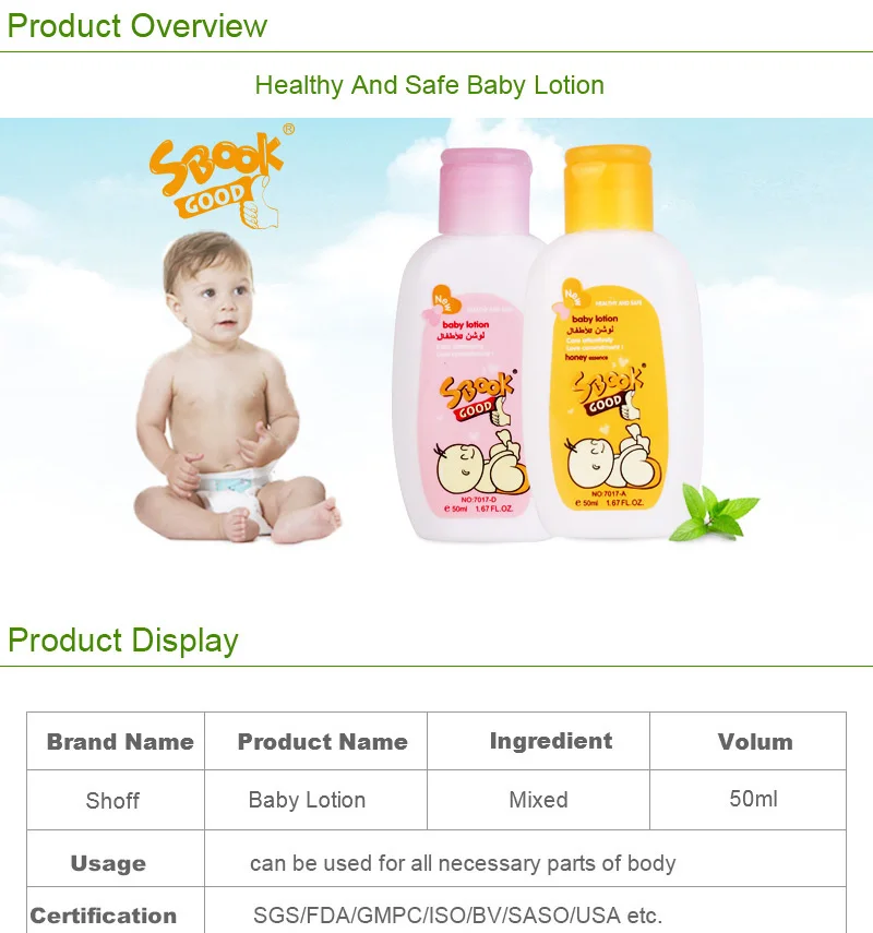 body lotion for children