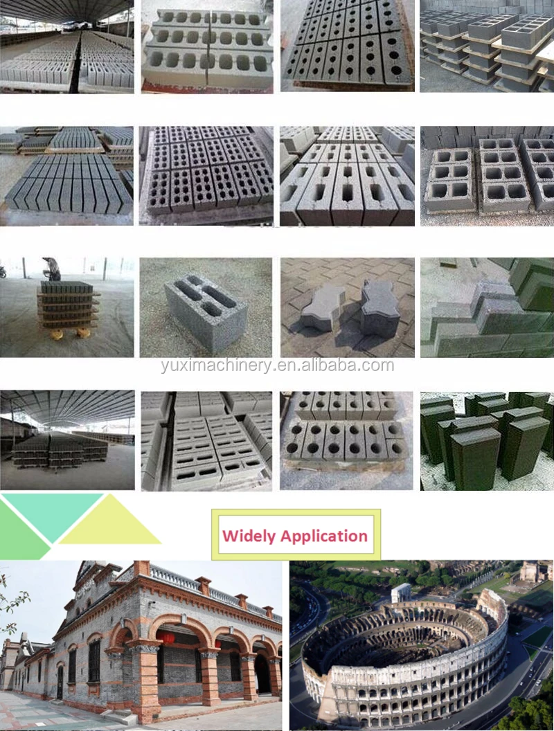 Manual concrete german zenith 913 concrete block making machine hollow block machine price in Bangladesh