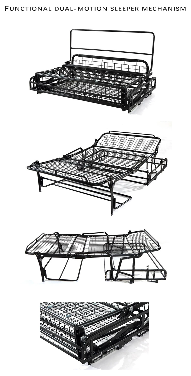 High Quality Chinese Three Fold Sofa Bed Mechanism Pull Out Sofa Bed
