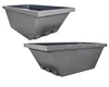 yangzhou Australia style skip load bin with forklift channel