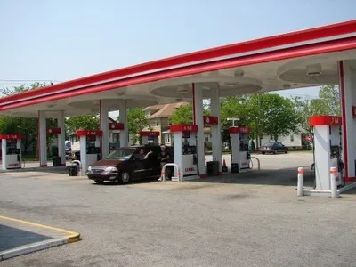 Light Weight prefabricated gas station canopy metal roof