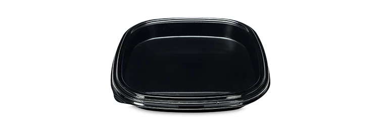 Square HP-36 sushi container box anti-fog plastic plate trays