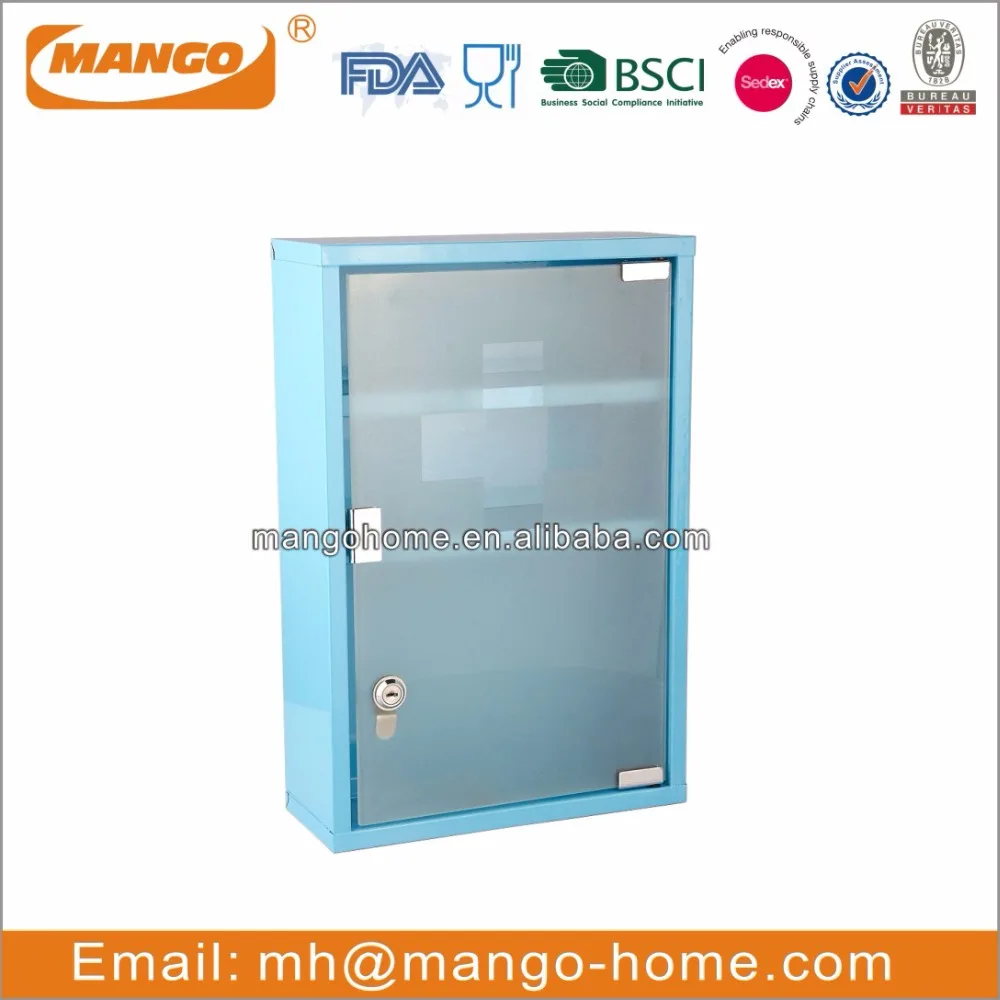 Source Rectangle Wall Mounted Metal Pharmacy Portable Medicine Cabinet  Medicine Box on m.