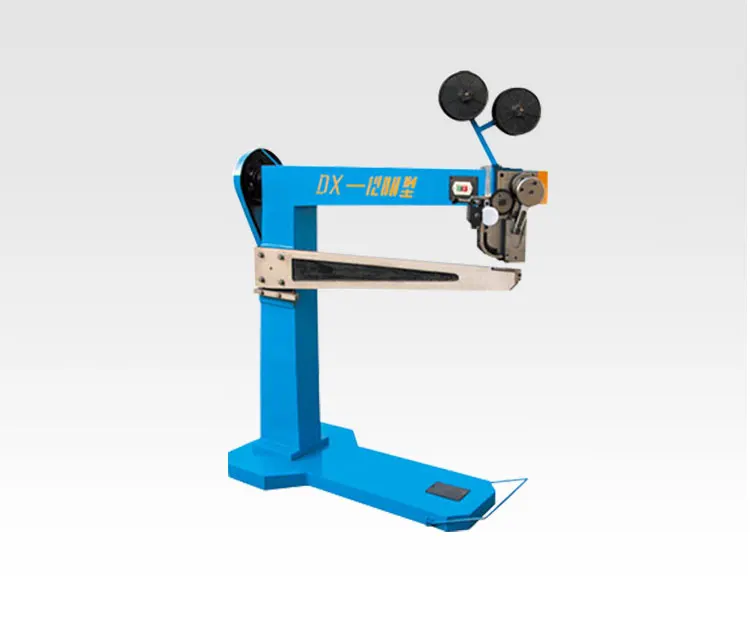 Manual Type Carton Stitcher Machine / Box Stapling Machine / High Efficient Cardboard Sheet Forming