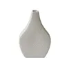 Simple Matte Flower Vase Ceramic White Morden Vase Wholesale