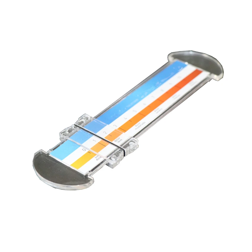 Customized Transparent Pvc Dual-sided Pain Assessment Ruler - Oem