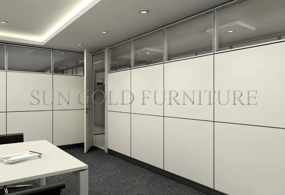 Office Furniture Lowes Room Partition Double Wall Glass Partition