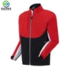 Adult Group hot selling waterproof zipper mesh lining jacket golf clothing for men