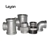 hydraulic fitting hot-dipped bspt galvanized malleable iron fitting elbow iso7/1 tee threaded bushing dimensions 1/2" flat union