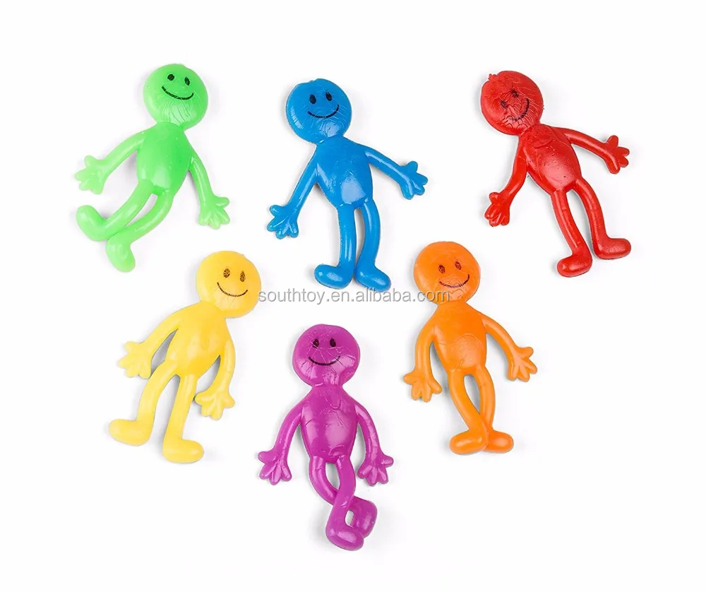 Stretch Smiley Face Sticky Guys Smile Face Stretch Figures For Goody ...