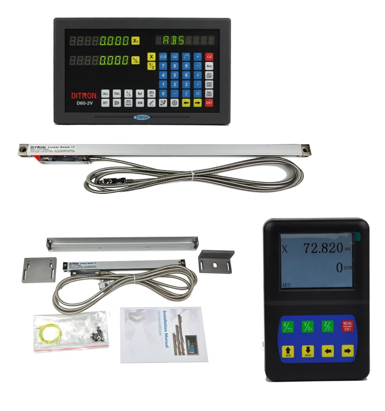 Ditron Dro Linear Optical Encoder Linear Glass Scale for Digital Reaodut Display