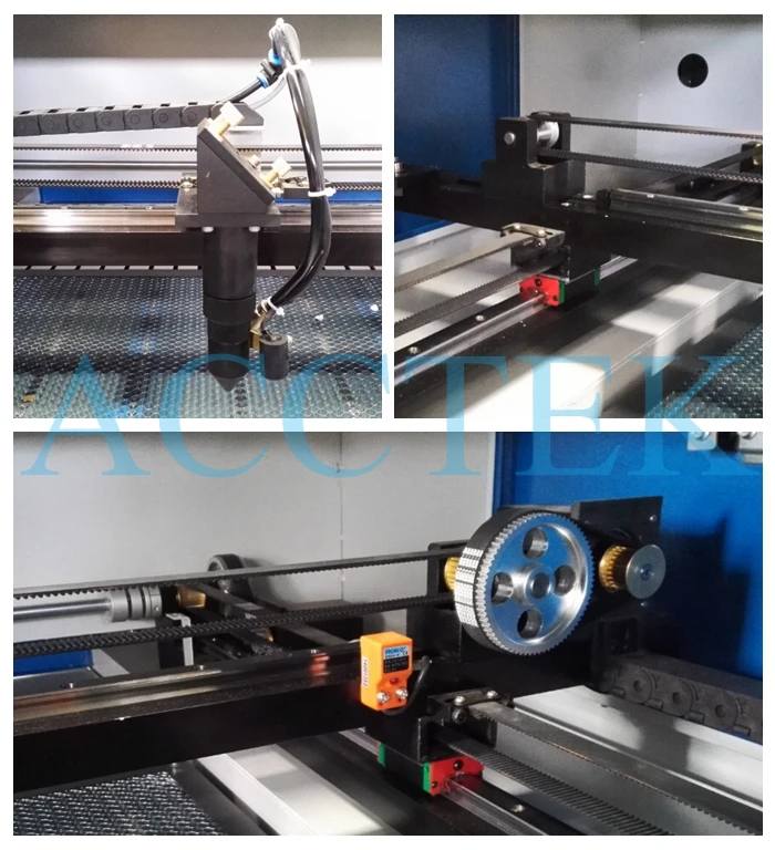 Jinan AKJ6090 CO2 Laser Engraving & Cutting Machine for non-metal