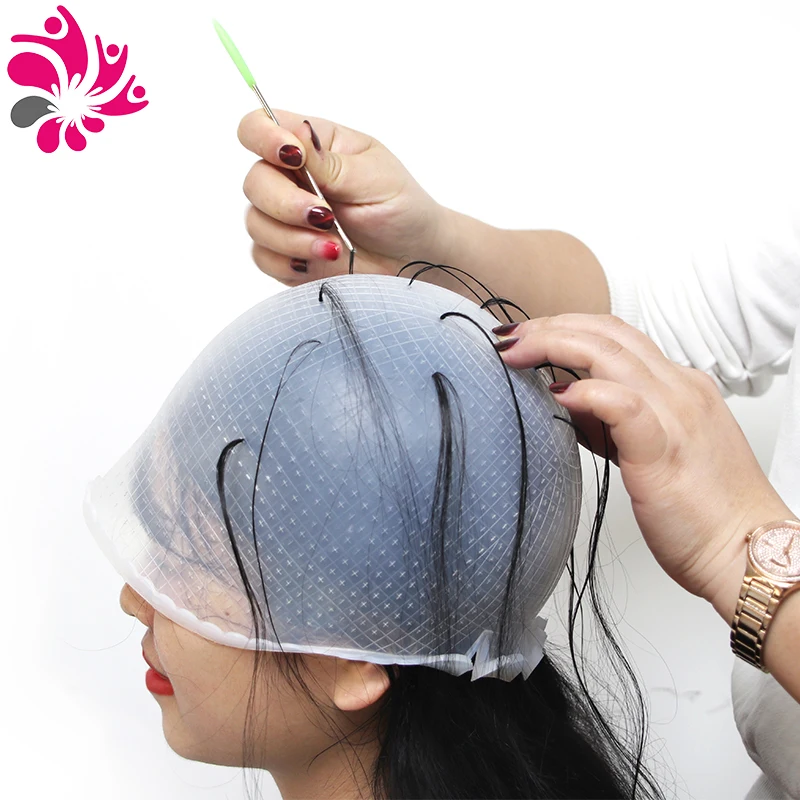 Silicone Cross Hole Hair Highlighting Hair Dying Cap Buy Hair Drying Cap Hair Dying Cap Silicone Highlighting Cap Product On Alibaba Com