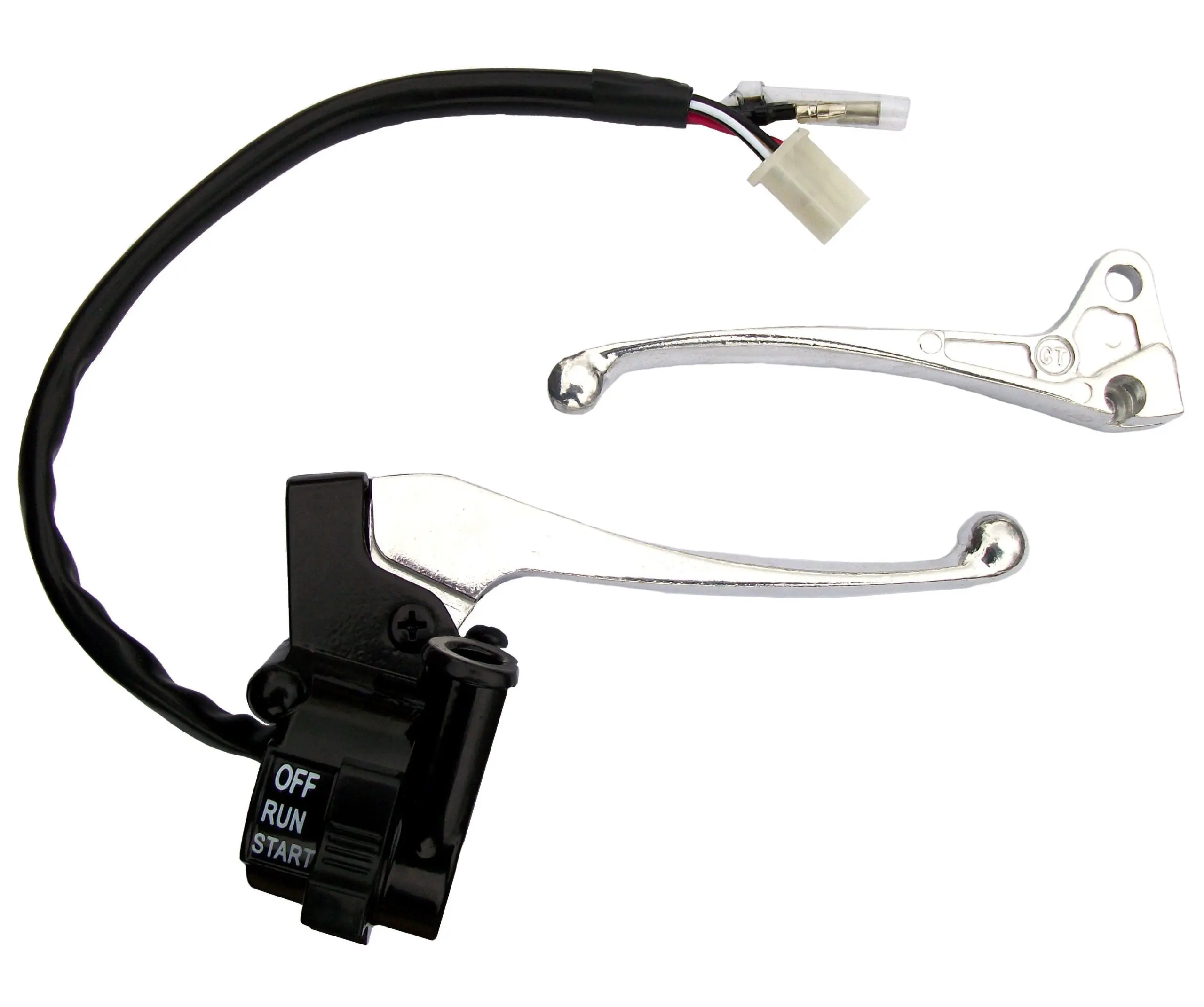 BephaMart Universal Front Left Lever Brake Light Switch Stop Switch Motorcycle Scooter Shipped and Sold by BephaMart