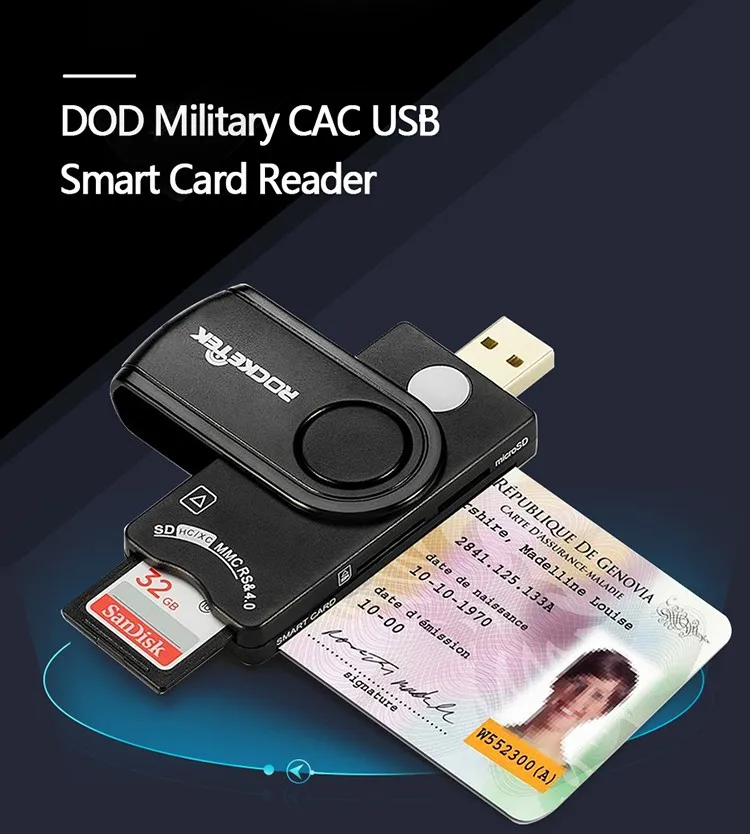rocketek smart card reader driver