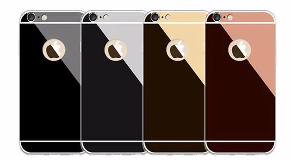 Mirror phone case for iphone 7 8plus, Aluminum bumper case, For iphone 11 pro Max Xs case mirror