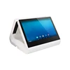 dual touch screen terminal android system card payment pos service