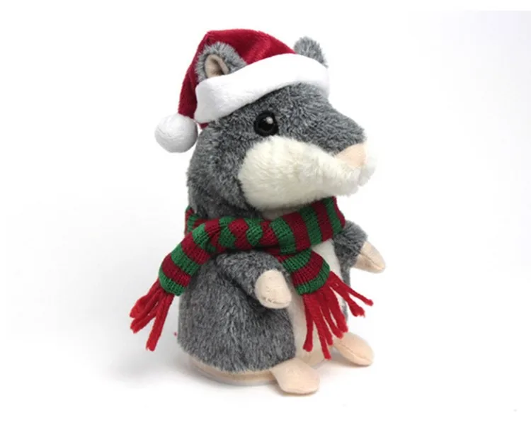 talking christmas hamster