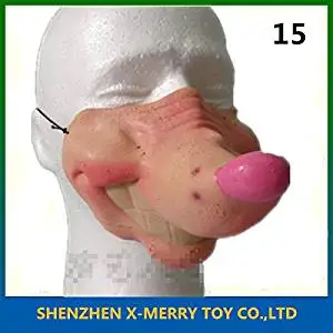 2015 - X-MERRY Natural Latex Mask, lovely mask,outstanding lovely nose ,lower half face mask,mask fancy party stuff