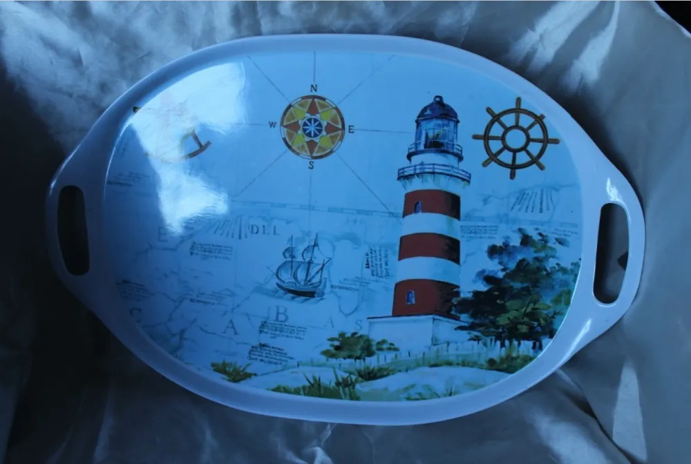 19.5inch melamine tray
