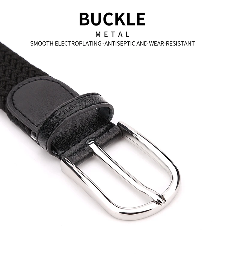 elastic dressy canvas belt