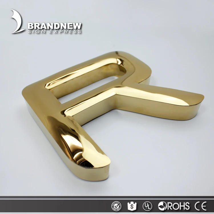 engraving metal letters