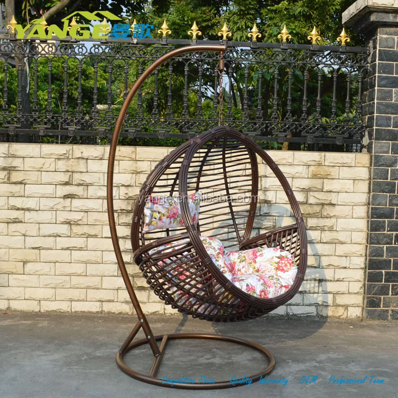 Rattan Salıncak Balkon Salıncak Sandalye Sandalye Salıncak