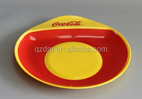 Sales Promotion Plastic Dinner Plate ,Article agency plate