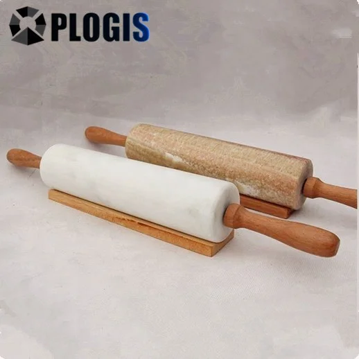 Marble Stone Rolling Pin With Stainless Steel Handle Buy Stone