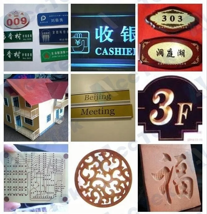 samples for advertising cnc machine