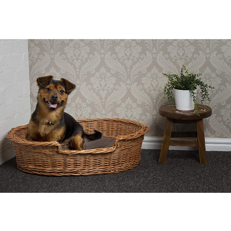 China Supplier Large Environment Friendly Wicker Dog Bed Basket Buy