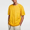 Wholesale men's plain t-shirt ginger yellow plain custom men's t shirt