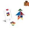 New Arrival Early education toys for parents and children Image recognition game learning resources 4d tangram