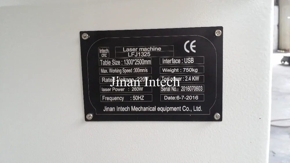 Professional 1300*2500 wood hunst laser cutting machine