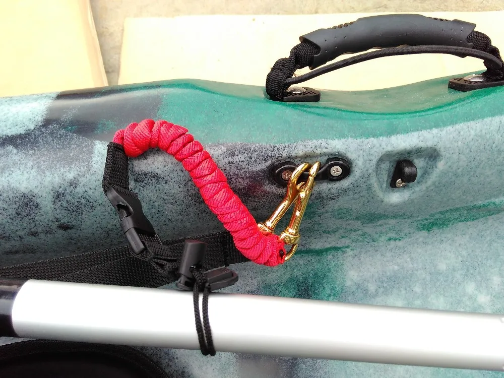 Kayak Paddle Leash With Lock For Sit On Kayak Buy Paddle Leash,Kayak