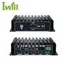 Mini PC Fanless Industrial Computer I3 6100U IBOX601 Plus with 2 Ethernet, 6COM, Dual Display