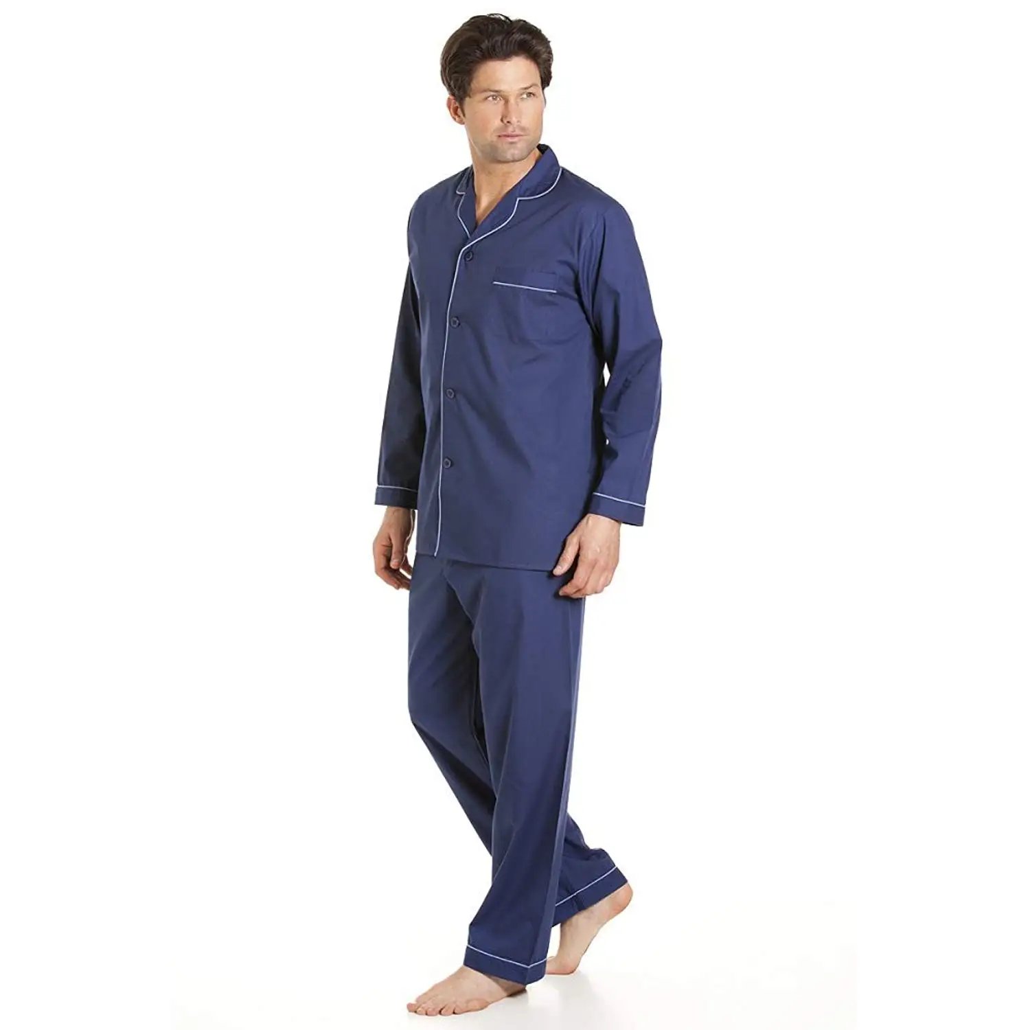 Haigman Homme Imprimé 100/% Coton Nuit Pyjamas Pyjama détente