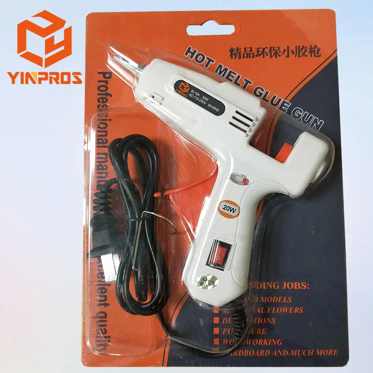Top Quality Smooth Glue Flow 25W Small Hot Mlet Glue Gun Safety Glue