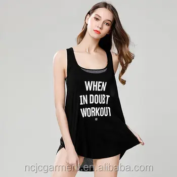 loose exercise tank tops