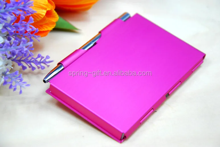 Aluminum Alloy Pen Notes Book Holder Free Multifunction Notepad Buy