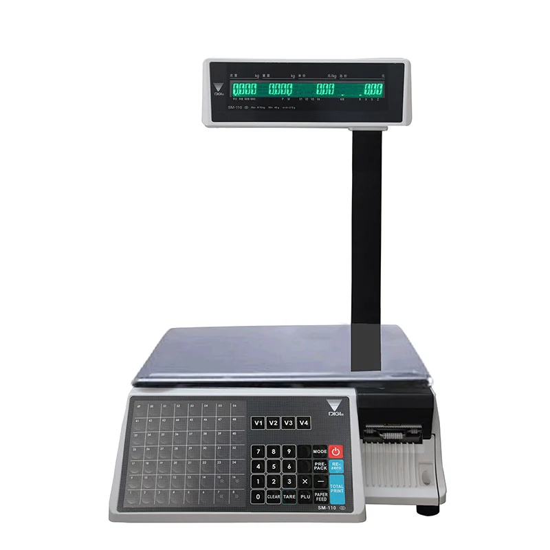 Tma 30kg Digital Weighing Balance Supermarket Receipt Price Computing