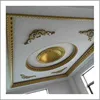 cheap popular gold color European polyurethane PU decorative ceiling domes