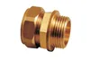 Brass Compression Fitting - Male Coupler