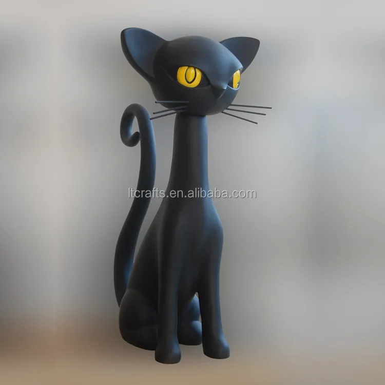 Figurine De Chat Noir Statue De Chat Mannequin Disponible En Boutique Buy Mannequin De Chat Figurine De Chat Statue Cate Product On Alibaba Com