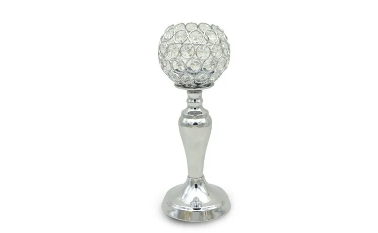 Cheap Table Setting Crystal Ball Candelabra Centerpieces For Wedding ...