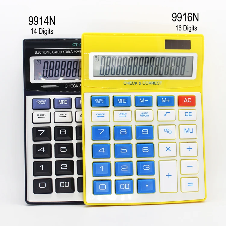 Electronic 16digit Desktop Big Display Calculator Buy Big Display