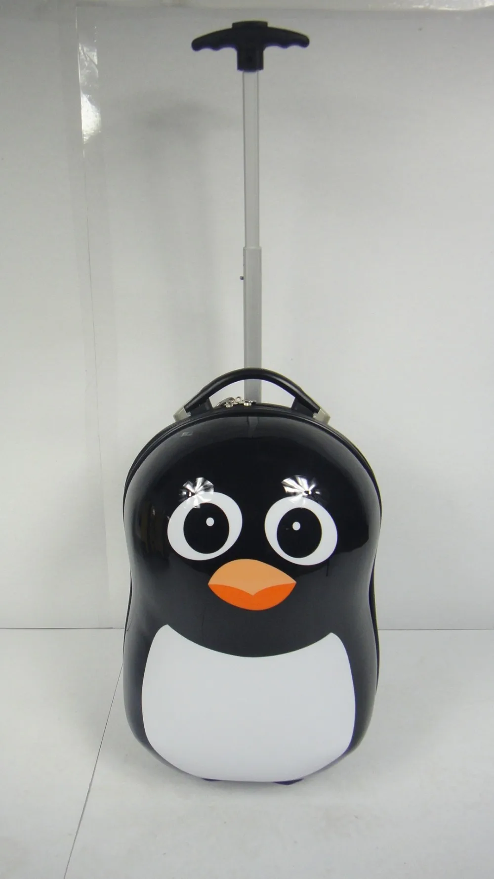 企鹅形状的孩子行李 abs pc 儿童旅行学校行李 - buy 定制儿童箱包