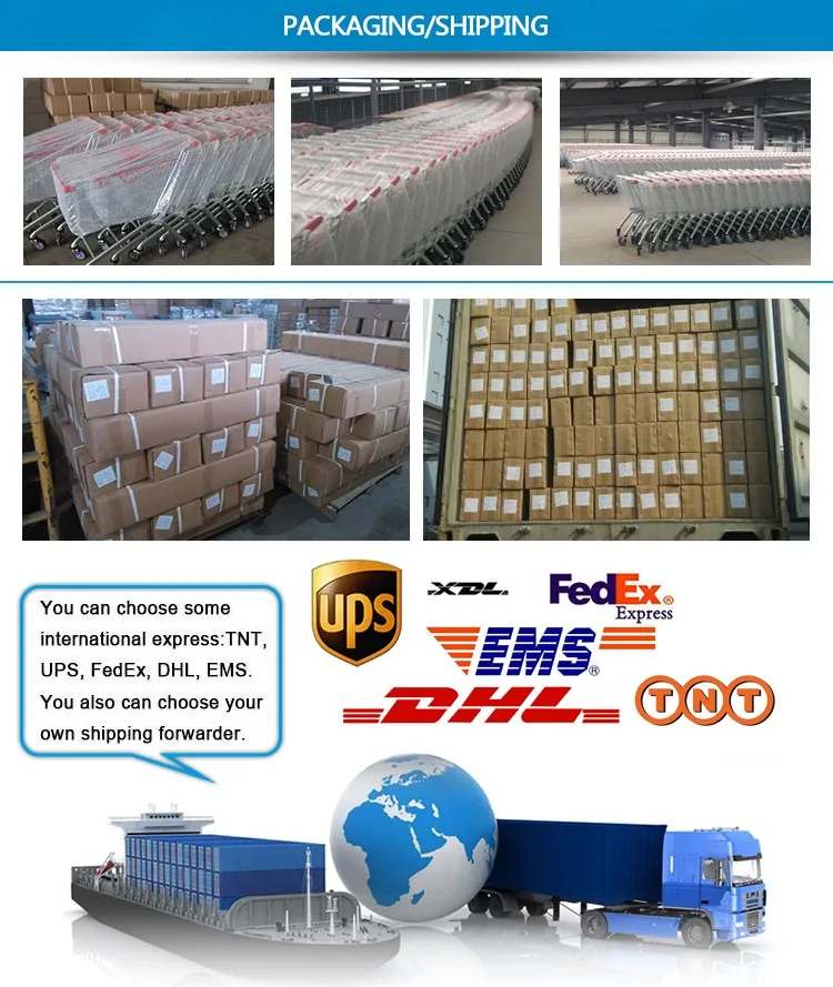 Wholesale High Quality Supermarket Smart Cart Shopping Trolley Factory