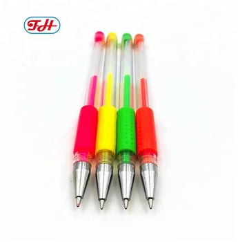 color gel ink pen